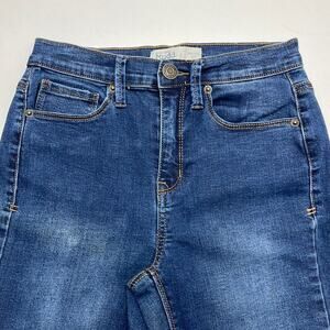 MUDD Women’s 3 (Juniors) High Rise Blue Jean Legging